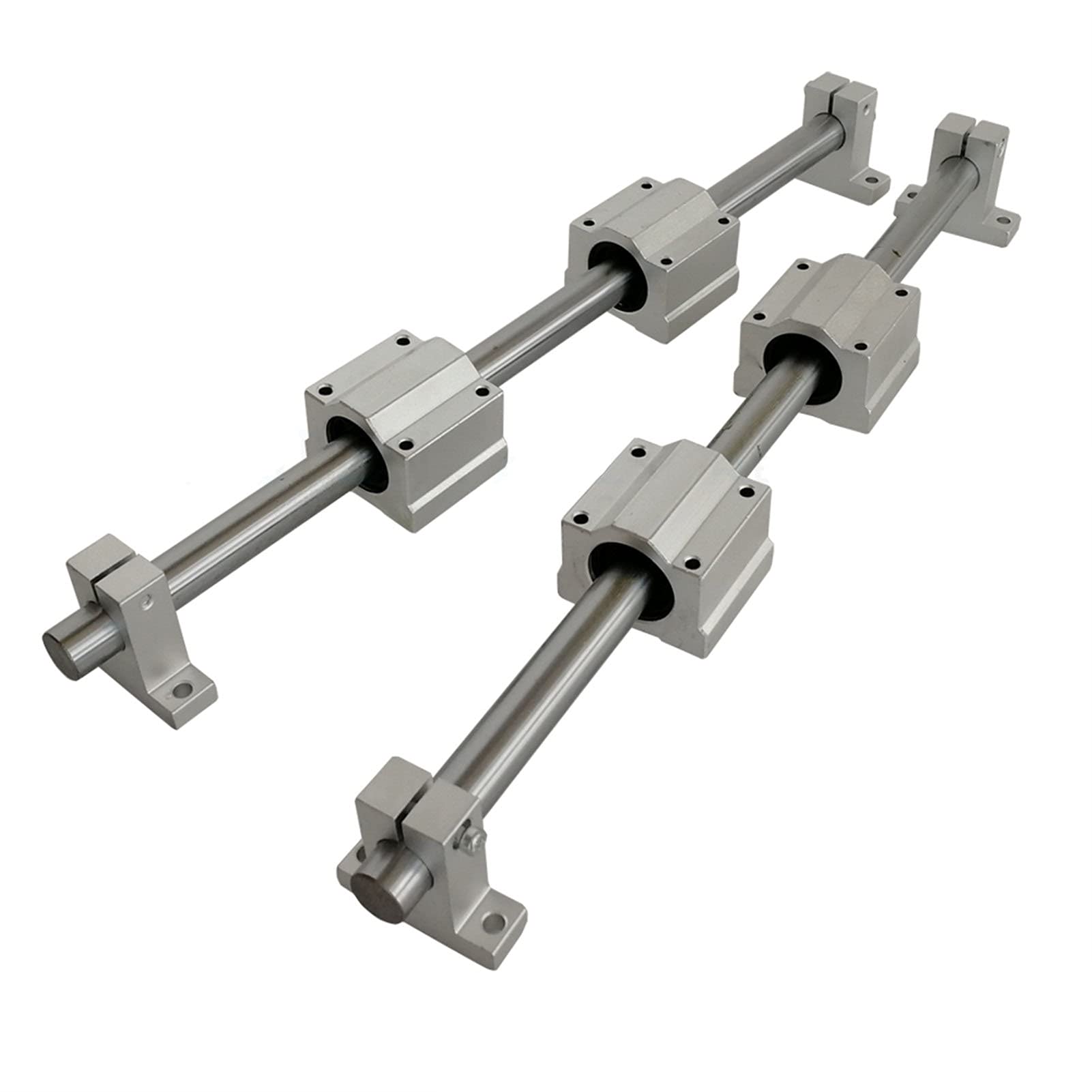 Impresora 3D de riel Lineal Profesional, Varilla Redonda 8 mm, 100, 200, 300, 400, 500, SCS8UU, Bloque rodamiento, Deslizamiento, Soporte Eje SK8(300mm)