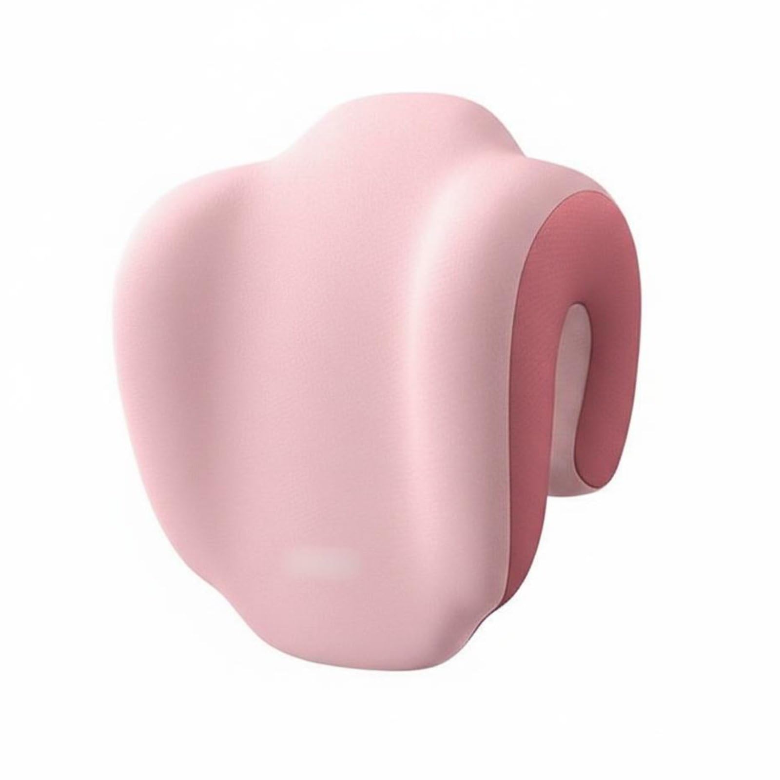 Support cervical contre le mal de dos avec l'appui-tête ergonomique Almencla rose stable