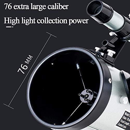 Telescopio astronómico refractor 70 mm con trípode portátil miniatura 4