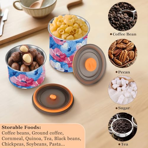 Envase para café acero inoxidable 500ml con tapa hermética miniatura 5