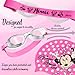 Disney Children's Swim Goggles and Swim Cap Set Anti-Fog UV Protection (Pink Minnie, 3-6 Years)