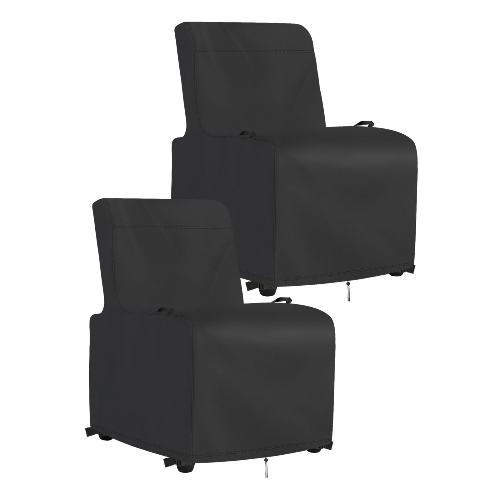 Iptienda Garden Chair Covers 2 Packs, Outdoor Patio Chair Cover Waterproof with Buckles