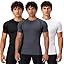 1# (3 Pack) Black / Charcoal / White