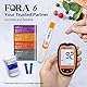 FORA 6 Plus- Multifunktions-Messsystem, Blutzucker (BG), Hämatokrit (HCT), Hämoglobin (HB), ß-Keton (KB), Harnsäure (UA) und Cholesterin (TCH), ohne Teststreifen