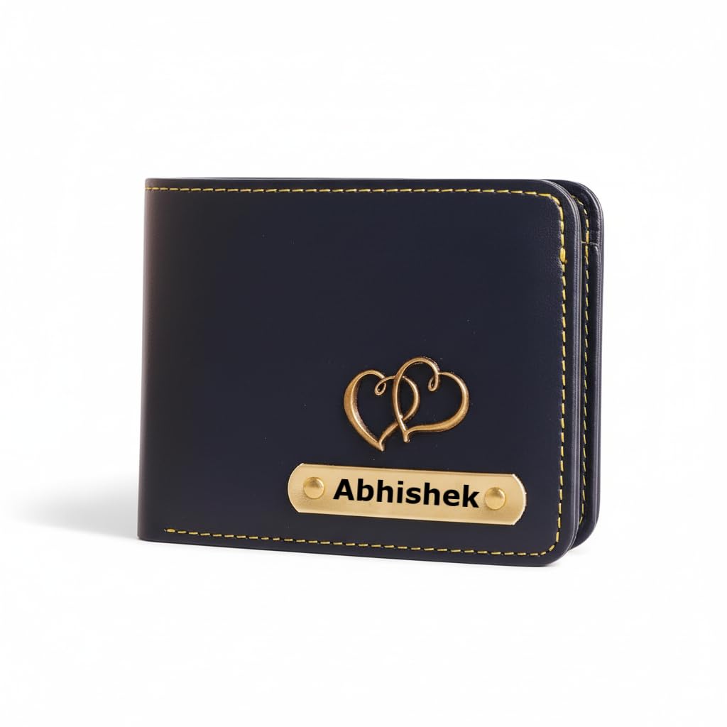 unique gift items Personalized Men’s Vegan Leather Wallets | Custom Name Printed Wallet | Customized Gift for Husband, Boyfriend, Brother.Premium Gift for Him Vegan Wallet wt02-picture-34