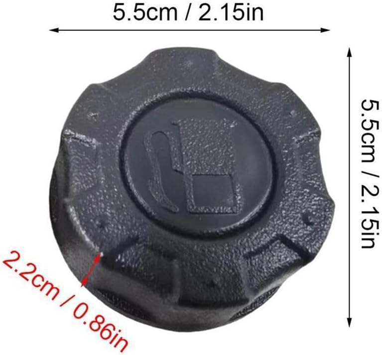 Mower Fuel Cap MS139-42 Replacement Fit for Models Garden Tool Accessory(2pcs)