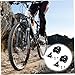 Jorzer Bike Cleats, 2Pcs Sturdy Metal Cleats for Cycling Shoes, Waterproof Bike Parts Cleats, Portable Cycling Cleats Compatible with Mountain Biking, Road Cycling Pedals.