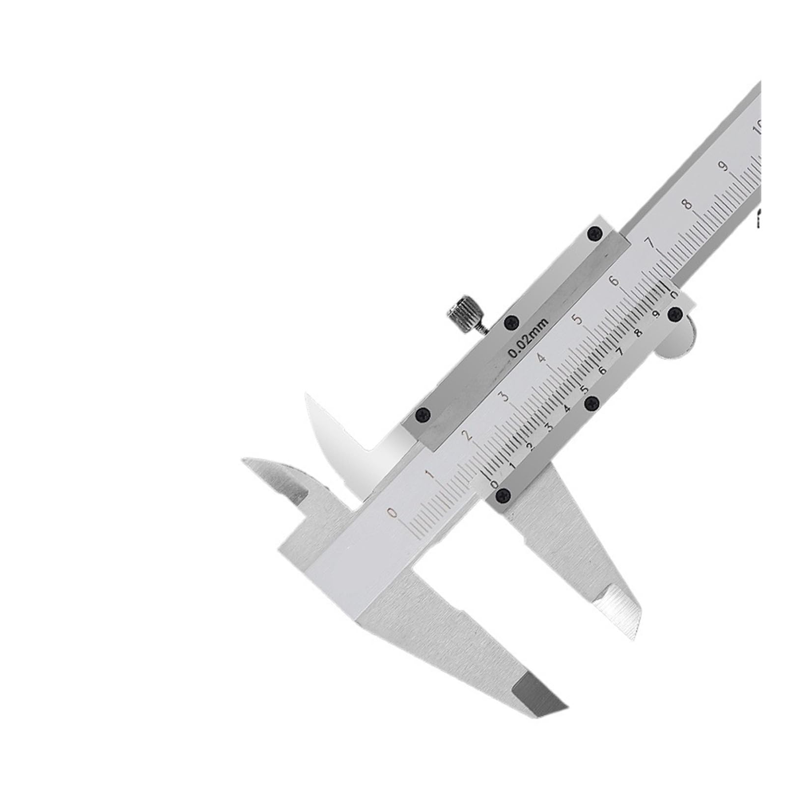 Calibrador mecánico de Acero Inoxidable de 0 a 300 mm, Herramienta de medición Vernier