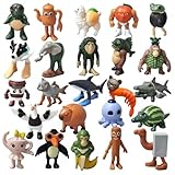Kit 24 Figuras Tralalero Tralala Colección de Juguetes Italian Brainrot Tung Tung Sahur Personajes Surrealistas Divertidos...