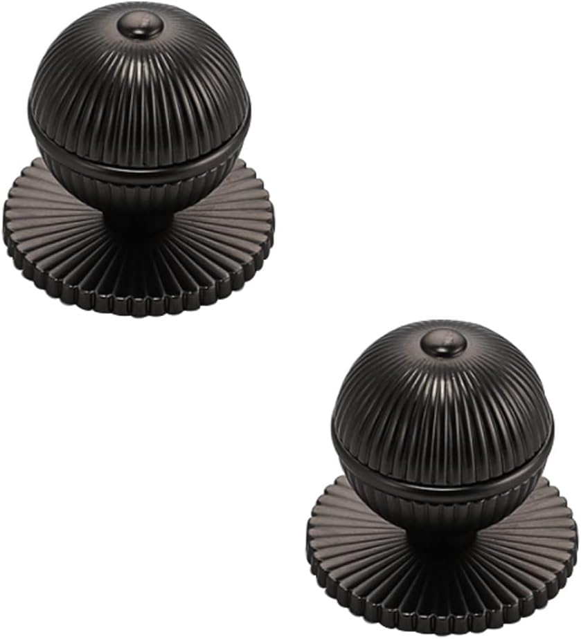 Self-Stick Instant Cabinet Drawer Knobs Metal Knobs Helper with Adhesive 2pcs/Set Furniture Knobs Handles for Kitchen Cabinet Drawer Window (Round, Rose Gold)
