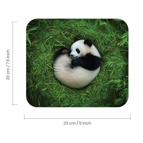 Image of Premium Non-Slip Mouse Pad | Smooth Surface for Optical & Laser Mice | Anti-Skid Rubber Base | Office, Home & Gaming | Scenic Night Print