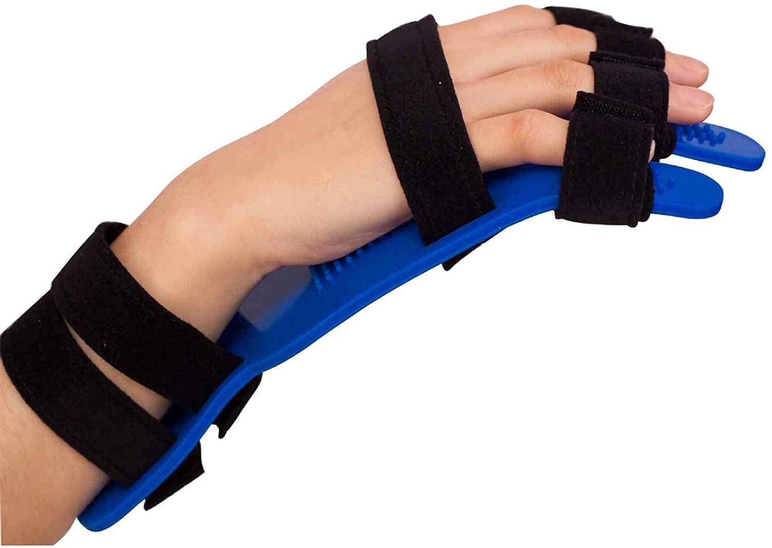 Soporte de férula de Mano de cojín, ejercitador de órtesis de muñeca de Dedo, extensión de Dispositivos de rehabilitación de Trazo de órtesis de muñeca de Mano