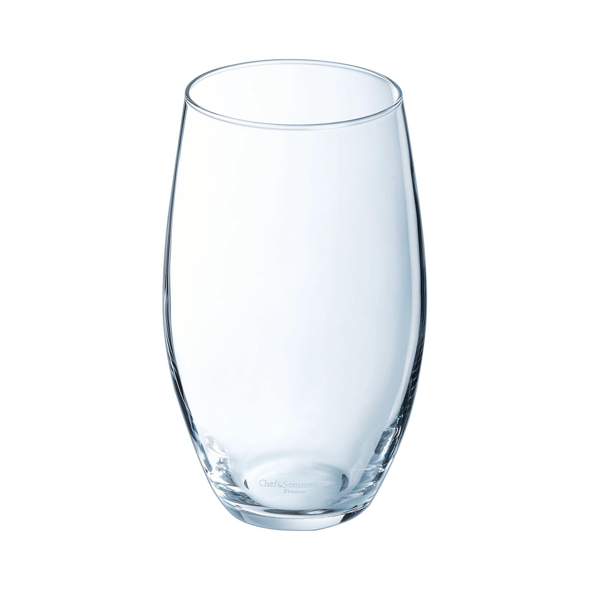 Chef&Sommelier Cheer Up - Juego de 6 vasos altos (37 cl), diseño moderno y contemporáneo, fabricado en Francia