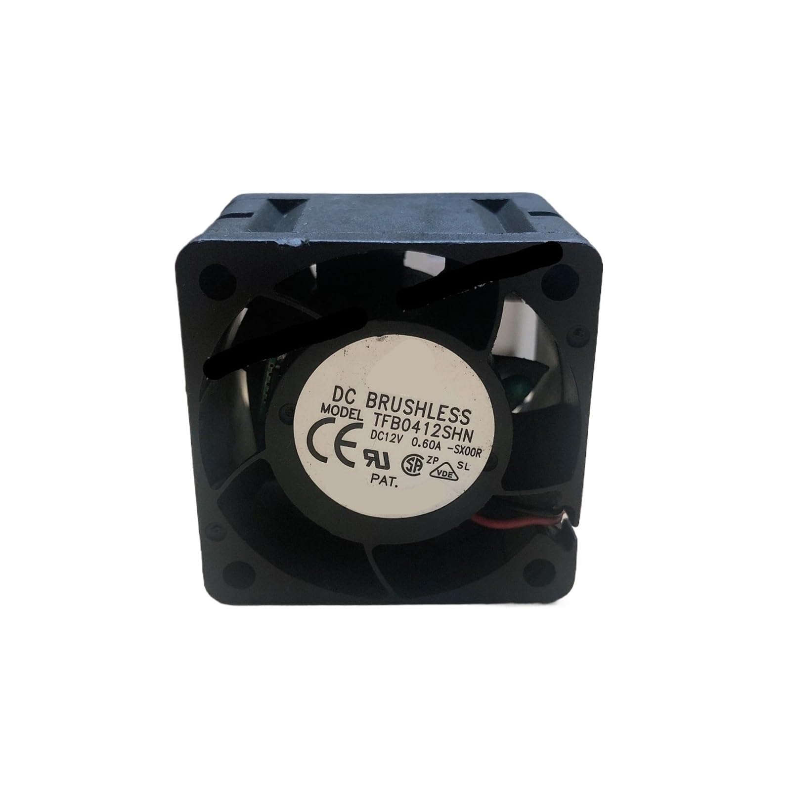 TFB0412SHN SX00R DC 12V 0.60A 40x40x28mm 2-Wire Server Cooling Fan