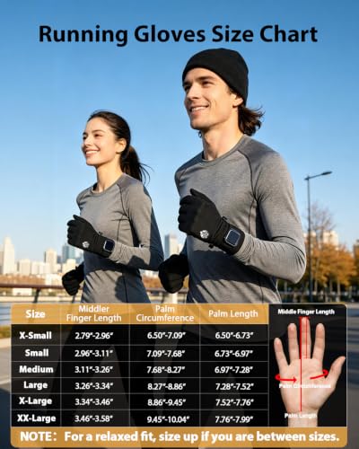Prime Members: Pixel Panda Running Gloves w/ Smartwatch Window & Reflective Strips - image 7