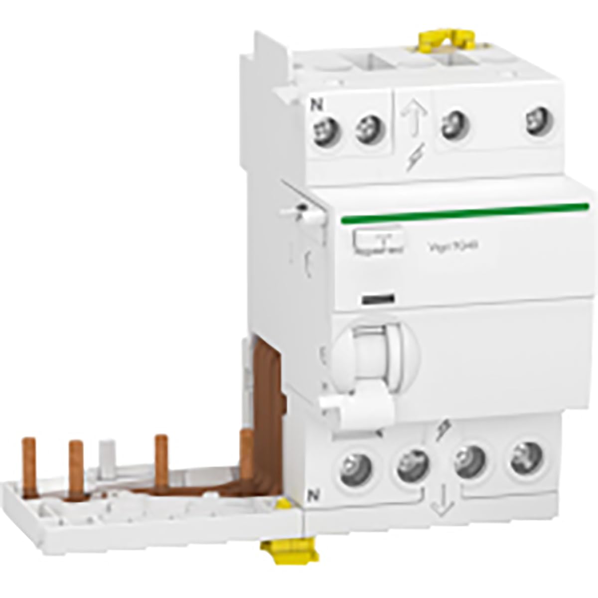 Schneider Electric - Acti9 iTG40 - module différentiel Vigi tête de groupe - 3P+N 40A 30mA type AC - A9Y12740