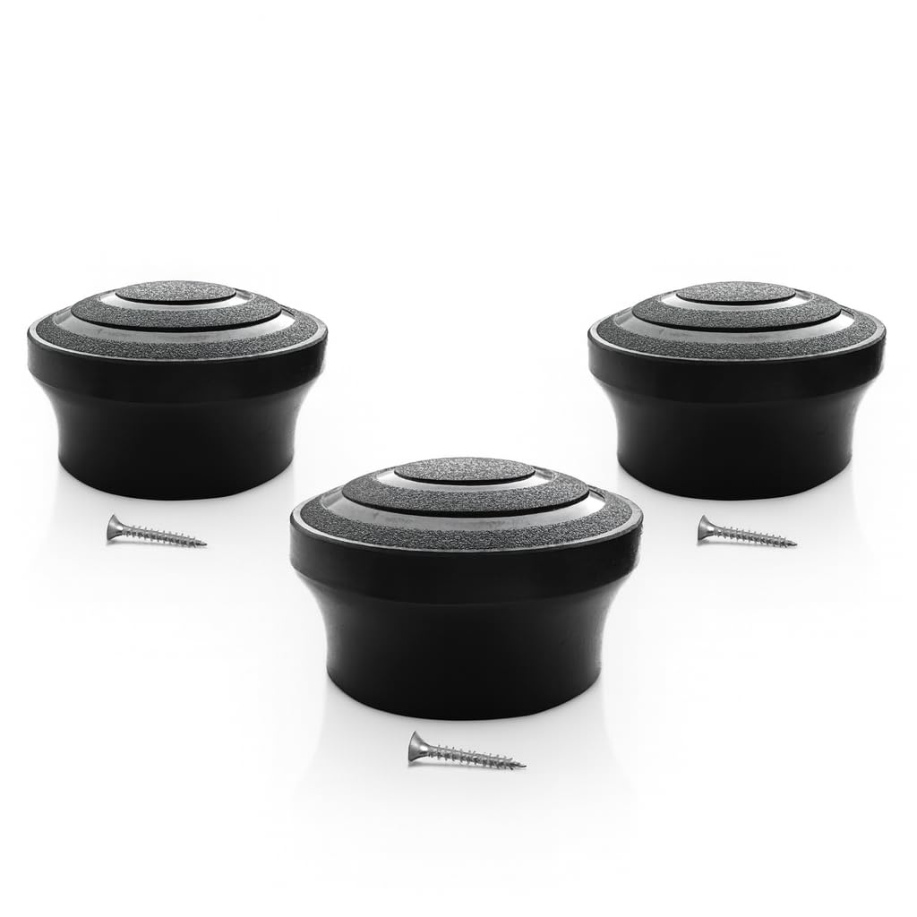 Kitchen Expert Plastic Knob For Hot Lid | Set of 3 | Handle Cover For Cookware Lid | Pan Lid Handle | Replacement Knob| Pot Lid Holding Handle