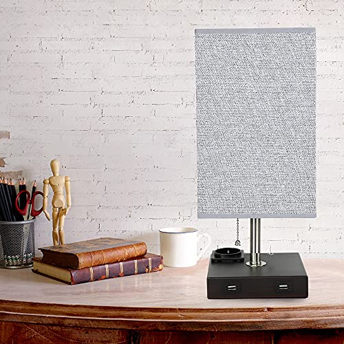 Depuley Lampada da scrivania a LED con 2 porte