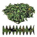 Arcturus 3D Loose Leaf Bundle - 50 Laser-Cut Leaf Strips for 3D Camouflage | Great for Hunting Blinds, Rifle Wraps & DIY Ghillie Suits (Summer Green)