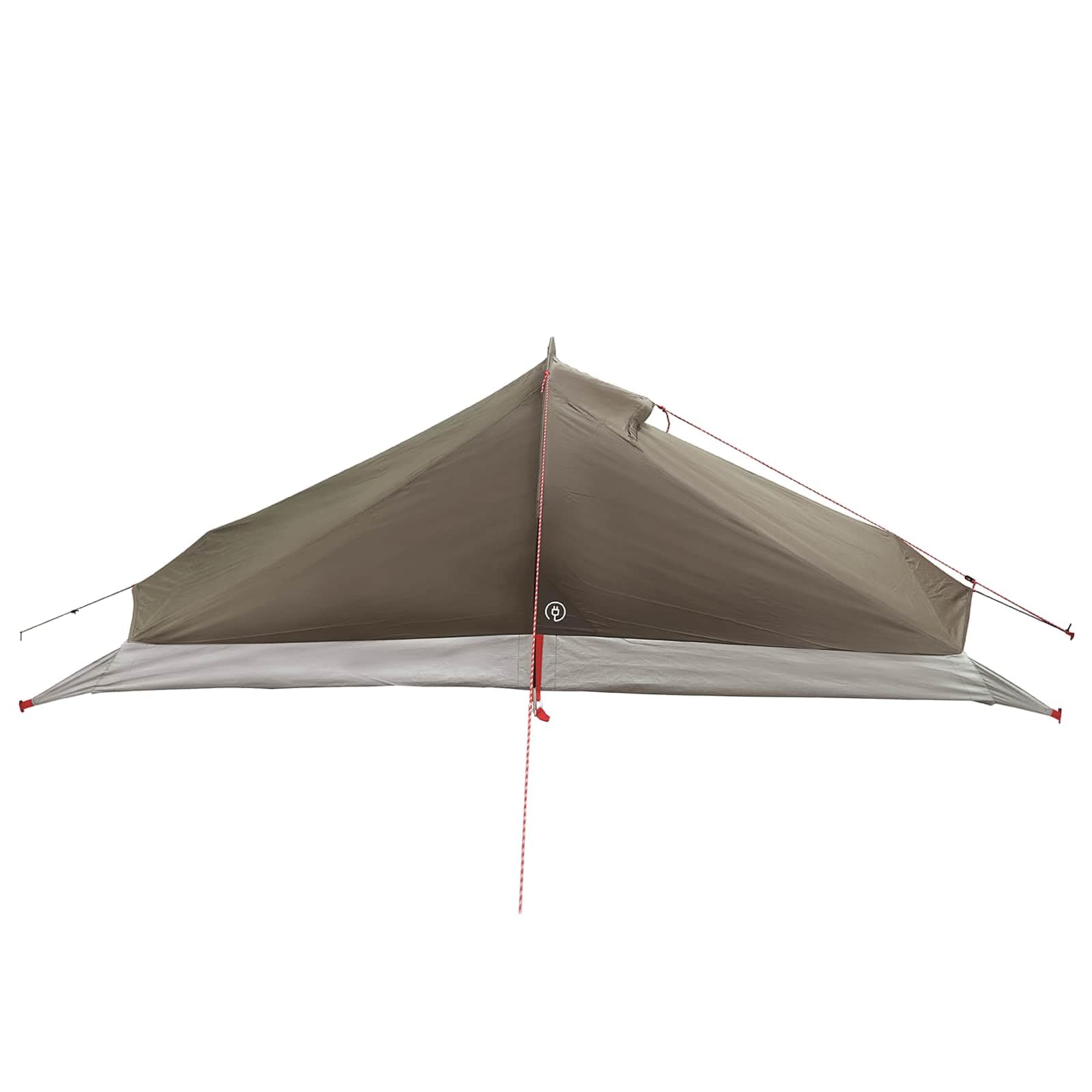 Trekkingzelt 4 Personen 185T Polyester Grün