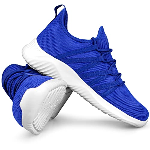 Image of Feethit Womens Slip On Running Shoes Breathable Walking Shoes Lightweight Gym Workout Shoes Non Slip Fashion Sneakers
