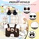 Desing Wish Puppenkleidung für 17cm Plüsch Bekleidung Kuscheltier Kleidung Outfit Clothing Plush Clothes Doll Zubehör für 17cm Plush Bekleidung DIY Kinder Männer Frauen Geschenke