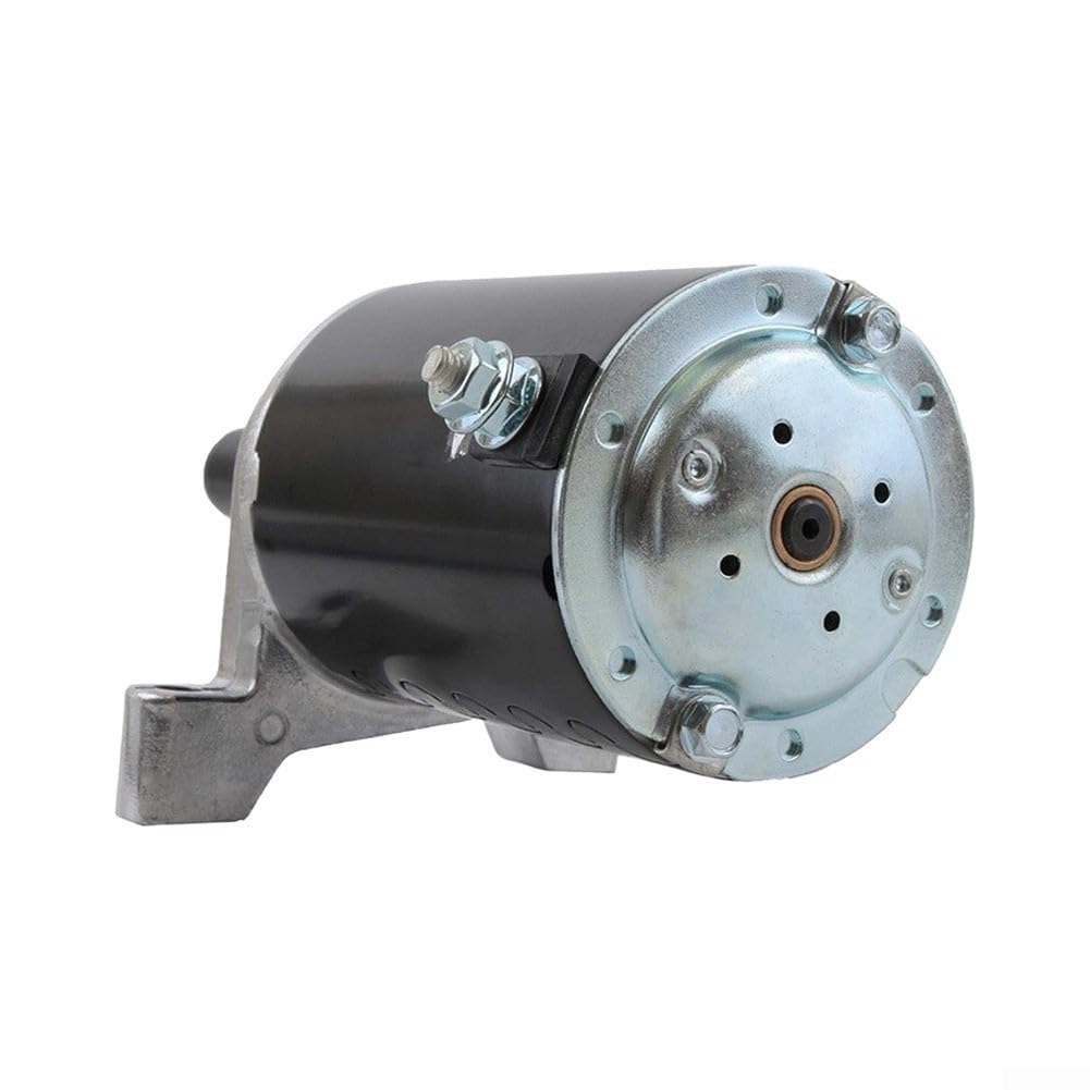 Para Tecumseh 36914 37425 Motor de arranque 12 V en sentido contrario a las agujas del reloj engranaje de piñón de 10 dientes negro compatible con Lester 5747 Stc0023 piezas de cortacésped de motor