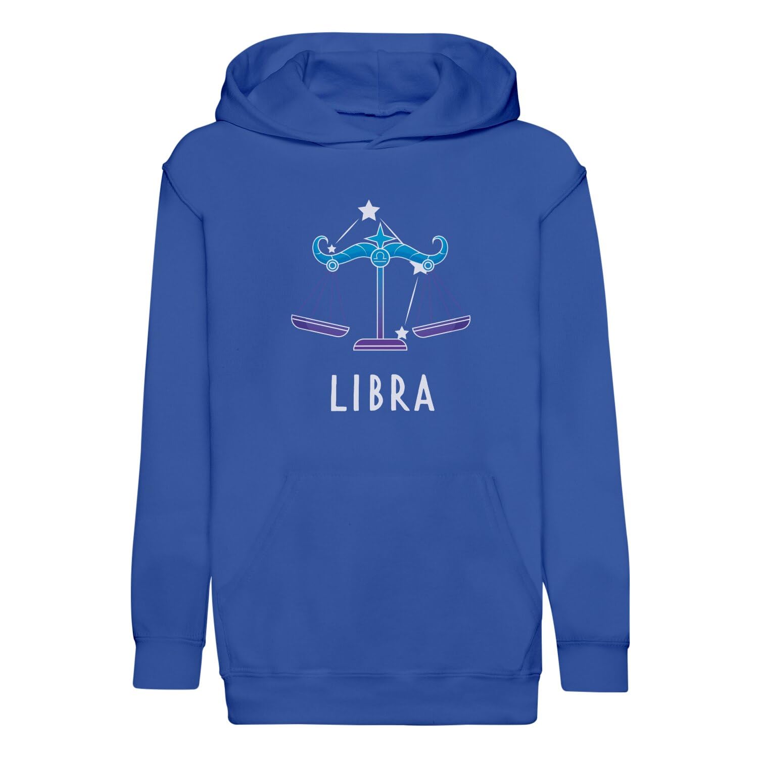 Sweat à capuche enfant Libra astrologie céleste et sweat prévision