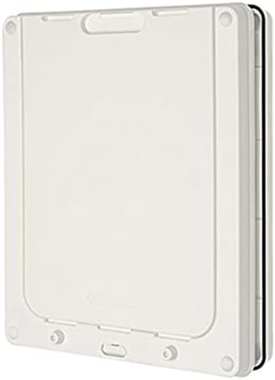 Puerta para Mascotas para Perros Y Gatos con Cerradura De 4 Vías Puerta para Gatos Extra Grande para Puertas Interiores Y Exteriores, Puerta con Solapa para Gatos Resistente A La Intemperie,