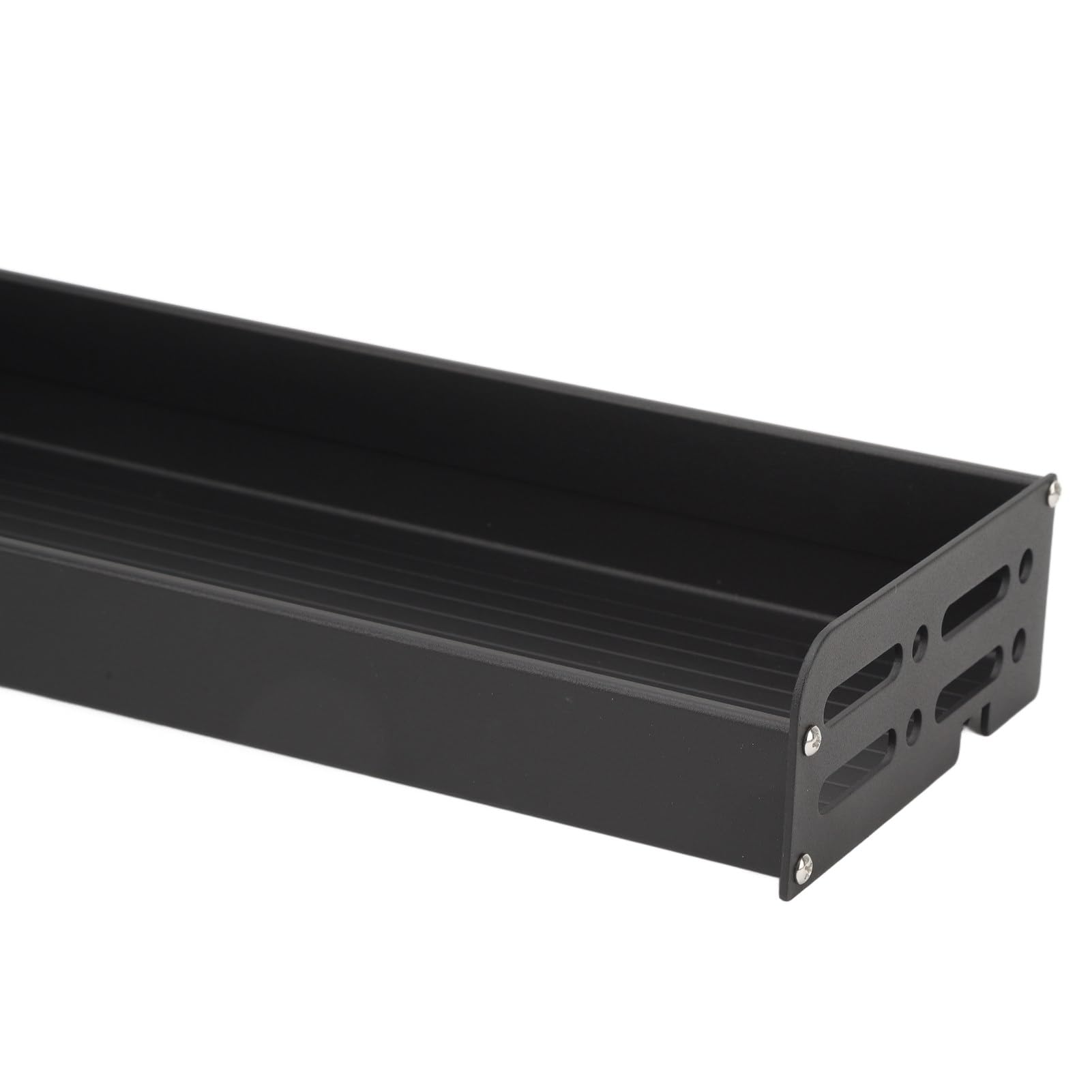 Portaspezie da parete, portaspezie da appendere per porta della dispensa, porta spezie per armadio, barattoli magnetici per spezie, soluzione per riporre oggetti da cucina (nero)