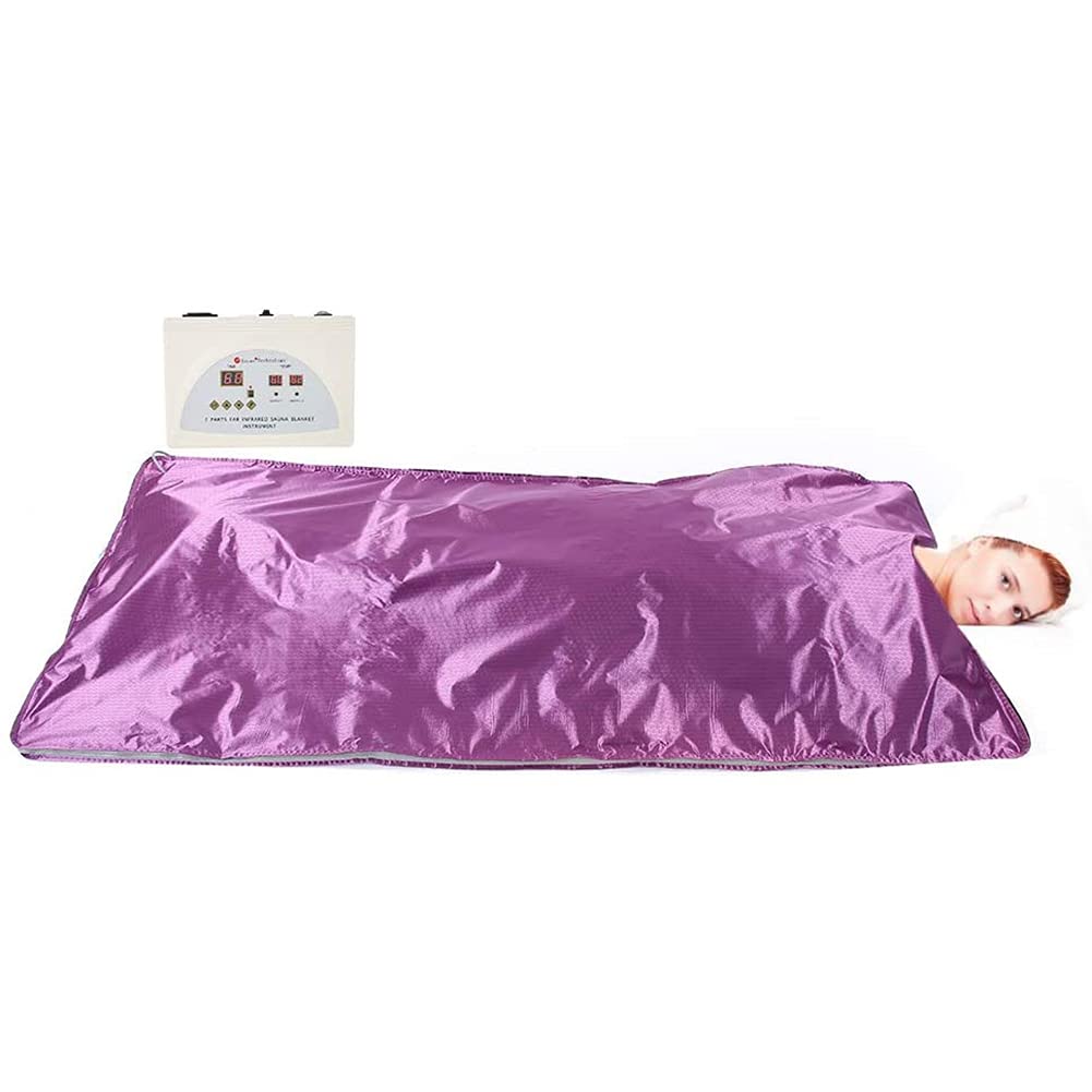 Massaggiatore Dimagrante Macchina, Coperta Sauna 220V, Coperta Sauna A Infrarossi Coperta Riscaldamento Sauna Coperta Trattamento Forma Corpo Macchina Il Fitness Dimagrante