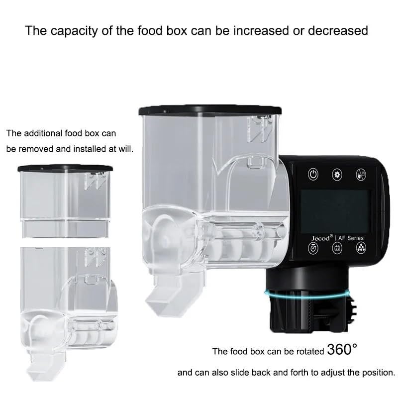 Jebao Automatic Fish Feeder for Aquarium, Battery-Operated (AF-250) - image 8