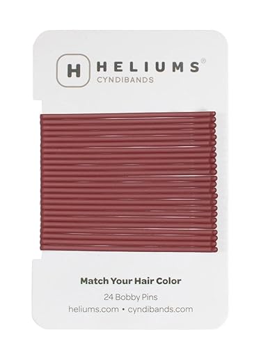 Miniatura 1 de Heliums Horquillas grandes  Rubio claro Beige  Horquillas de pelo lacio extra largas de 2.5 pulgadas, revestimiento de esmalte  24 unidades