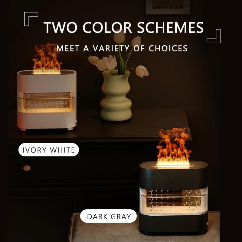 Generic I Want It LLC 2024 New Electric Dark Gray and Ivory White Humidifier, Med, iwantitRAIN23