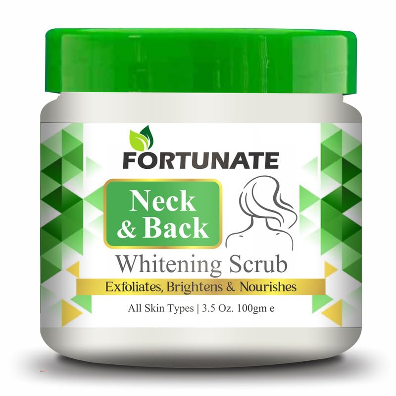 FORTUNATE Neck & Back Scrub 100gm – Exfoliating & Rejuvenating Scrub for Smooth, Radiant Skin – Removes Dead Skin & Impurities-image-49
