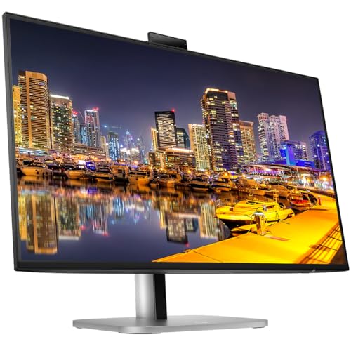 Image of HP Series 5 Pro 24-inch 524pf and 524pm FHD Conferencing Monitor 2-Pack Bundle with Desk Mount Dual Stand, USB-C Multiport G5 Dock, MK670 Wireless Keyboard & Mouse, Gel Mouse & Wrist Pad