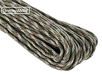 GardenMate Paracord 550 Zeltleine & Outdoor Nylonseil 31m 4mm - Camouflage – Ansicht 6