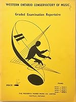 Western Ontario Conservatory of Music Graded Examination Repertoire - Grade 7 B01MRQDW4W Book Cover