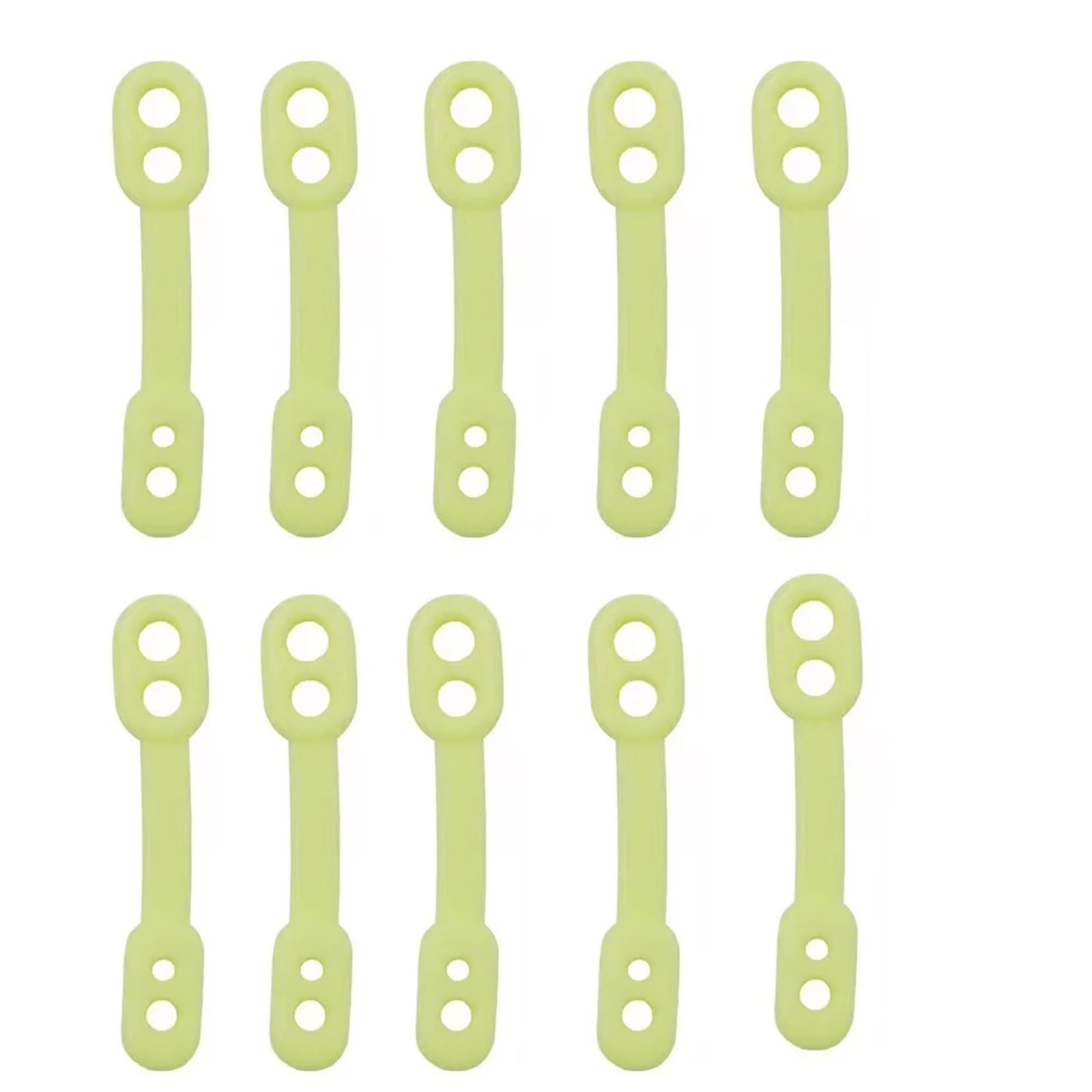 Hangers for Clothes Space Savers 600PCS Silicone Clothes Rack Windproof Hook Buckle Drying Rod Clip Non-slip Fixed Hanger Anti-drop(Green)