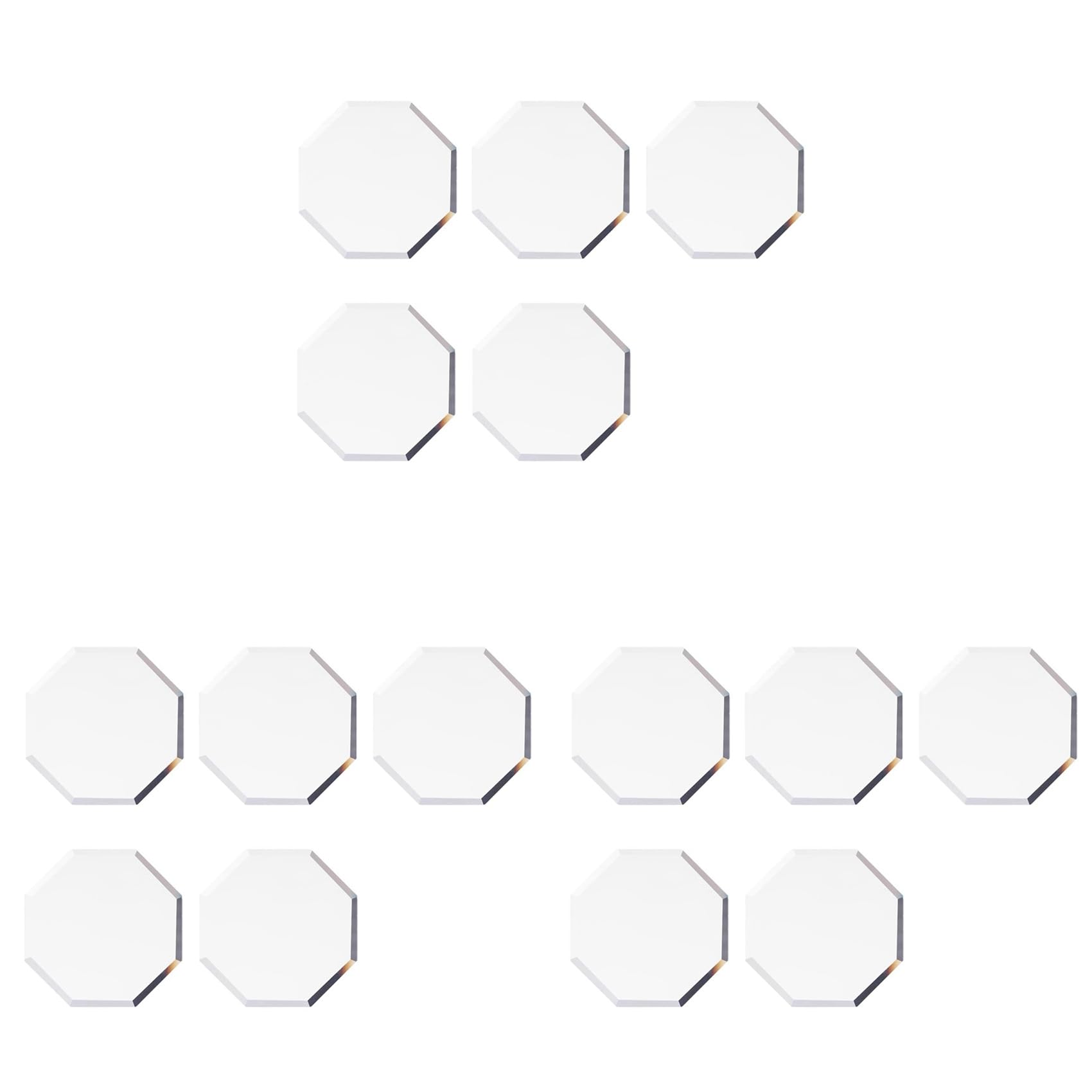 GIWFBQTR 15PCS Glass Pattern Weights for Sewing, Fabric Sewing Weight Cloth Dressmaking Pattern Making and Sample Cutting Weights