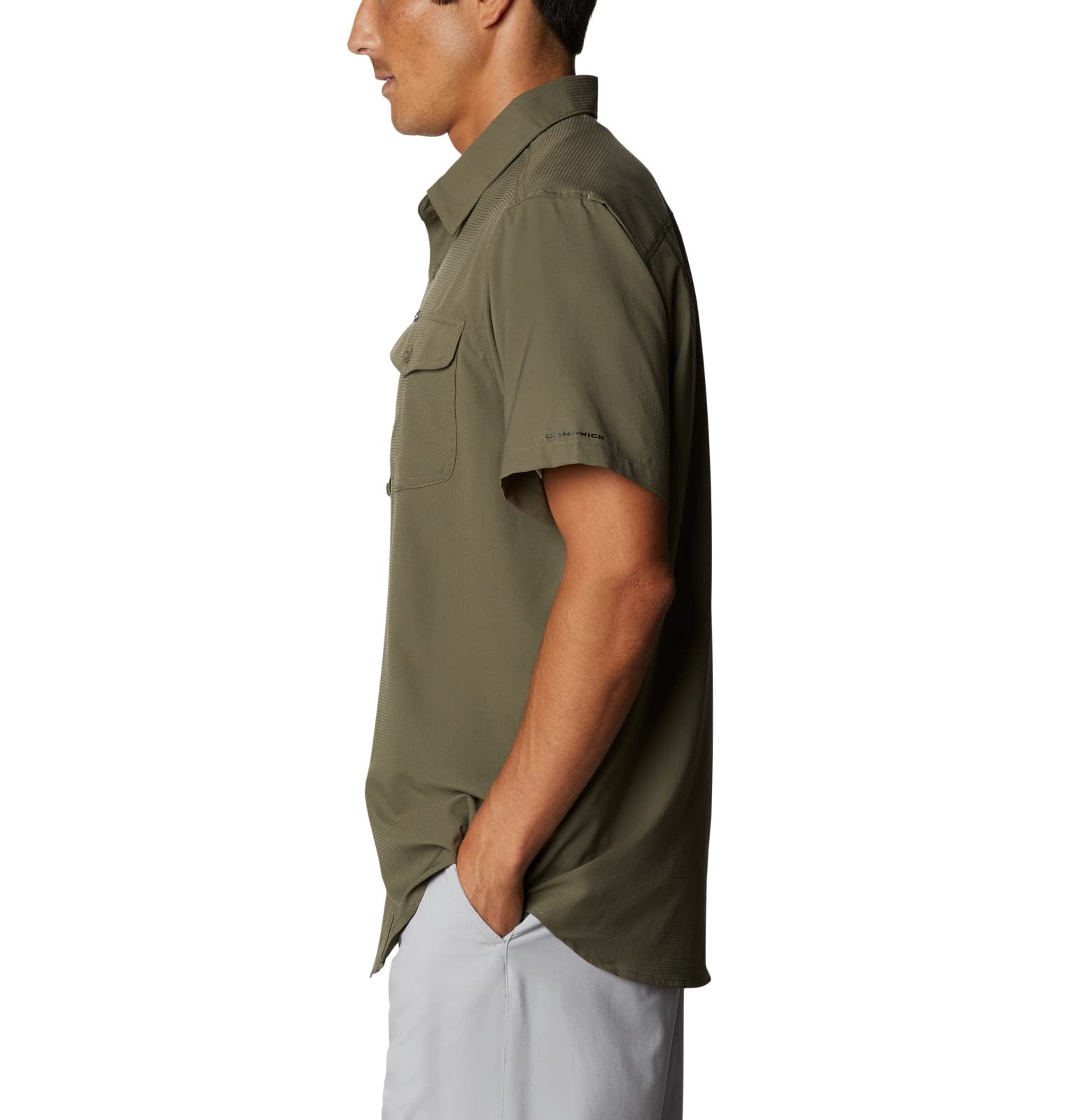 Columbia Utilizer II Solid Short Sleeve Shirt, Camicia Sportiva A Maniche Corte Uomo