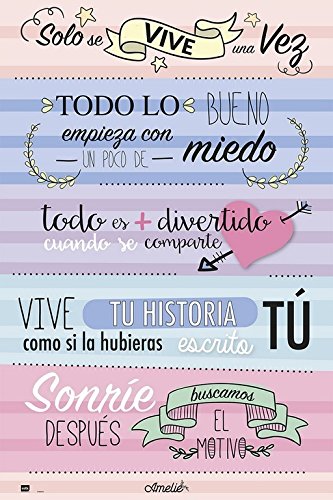 Grupo Erik Editores Amelie 5 aforismi - Poster, 61...