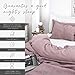MagicLinen Linen Duvet Cover Set - Duvet Cover Set for Queen Size Bed - 3 Pieces Linen Bedding with Duvet Cover and 2 Pillowcases - Gray Blue Color - Queen Size