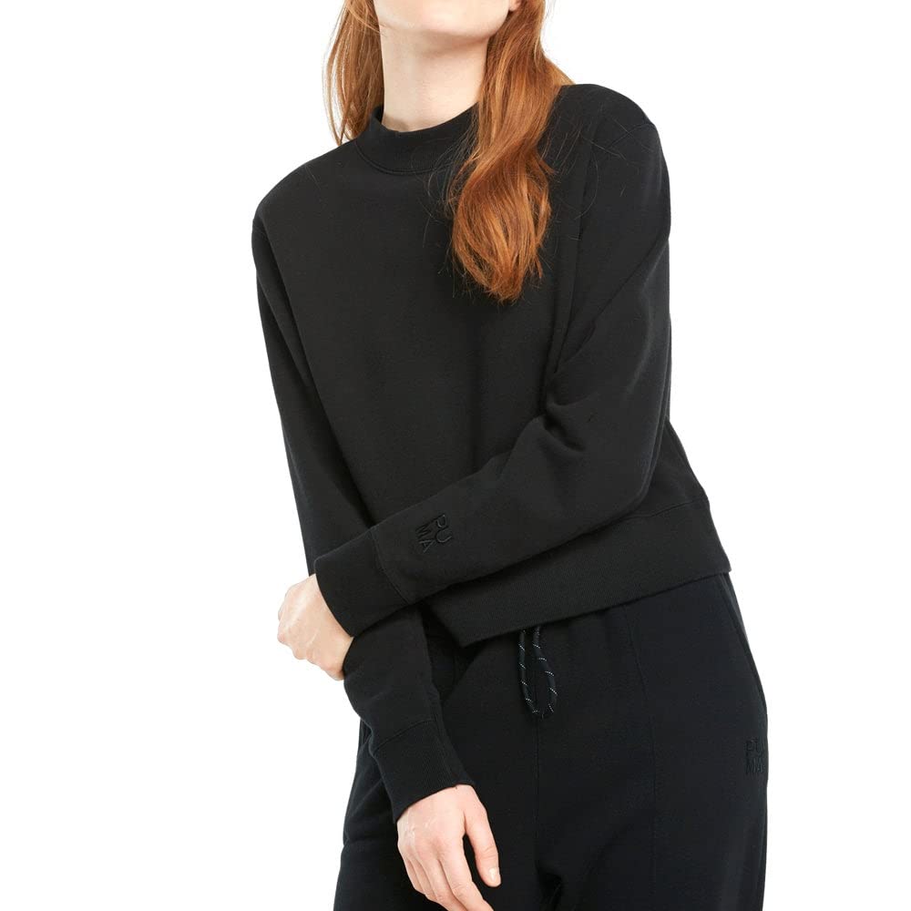 PUMAWomens Infuse Crew Neck Sweater Casual - Black