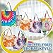 Silkfly 10 Pcs Cotton Tote Bags for Tie Dying Tie Dye Kit Items Things to Tie Dye Bag for Large Groups Tie Dye Party Project