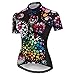 JPOJPO Womens Cycling Jersey, Mountain Bike Jersey Women Shirt Tops S-2XL - Four Fabric Made