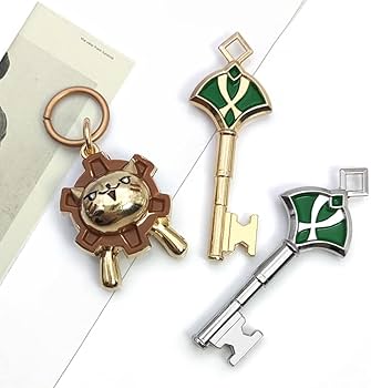 Amazon.co.jp: 原神 キーホルダー 鍵 アルハイゼン カーヴェ 部屋の鍵