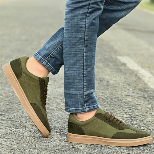 Image of Cruiser Mens 2533 Sneaker for Men | Lightweight & Comfortable | Stylish Lace-Up Casual Footwear with Cushioned Insole | Perfect for Versatile Outfits (2533)