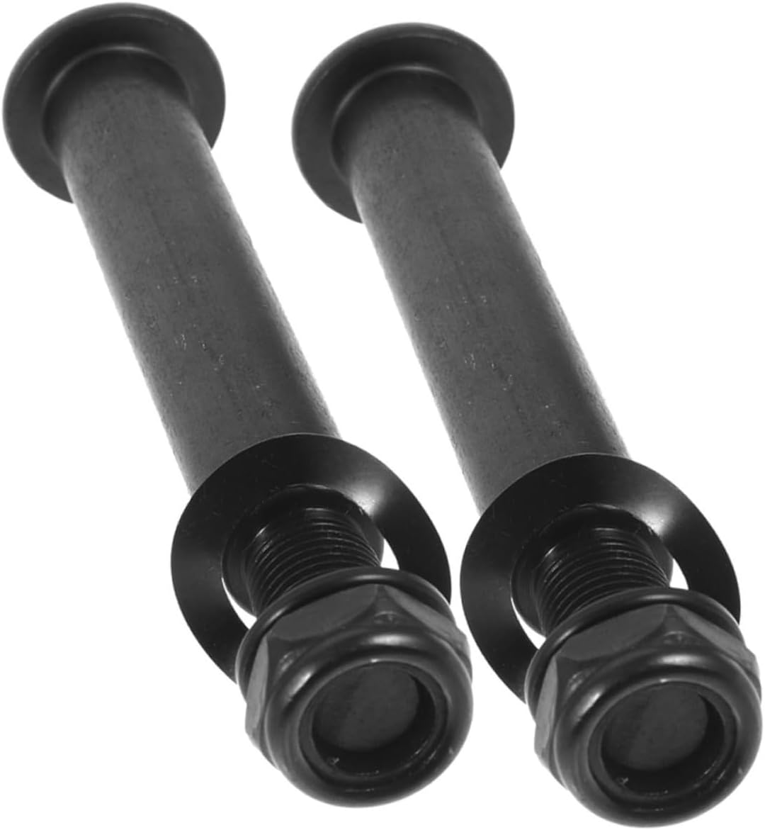 2pcs Sturdy Rolled Steel Fixation Screws for Elliptical Trainer Parts Quick Installation Fitness Machine Accessories Left Abrasion-Resistant Exercise