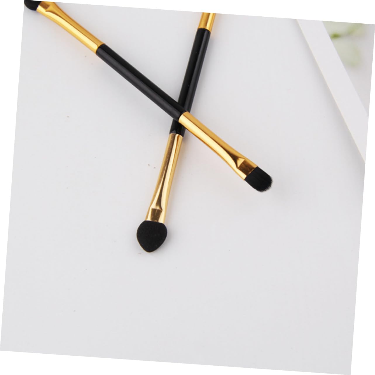 SOESFOUFU 3sets Double-ended Eye Shadow Brush Set Makeup Applicator Sticks Travel Size Eyeshadow Tools 15pcs*3